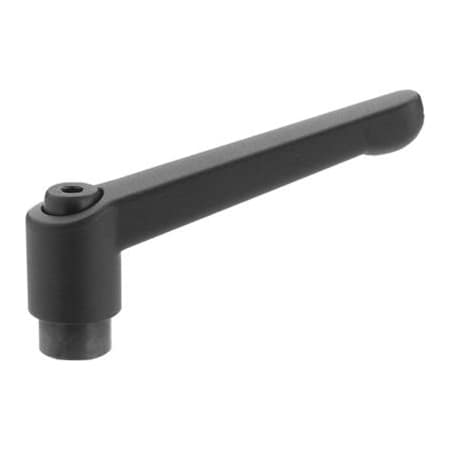 J.W. Winco J.W. Winco Zinc Die Cast Adjustable Lever w/ Steel Components - M8 x 1.25 Tapped Thread 8NA02K